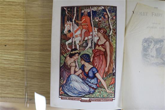 Lang, Andrew - A collection of twenty one pictorial cloth bound novels: